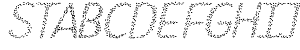 HKH Spring Buds font preview